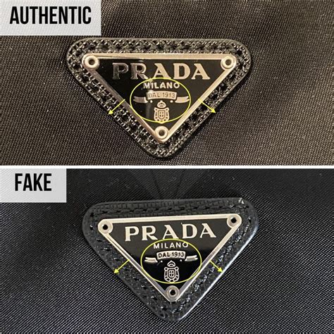 how to spot fake prada backpack|prada bag authenticity check.